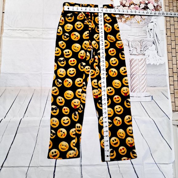 GIRLS MICRO FLEECE SLEEP PAJAMA PANT SIZE MEDIUM - Picture 4 of 11